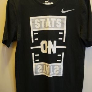 Nike Stats on Stats Distressed Shirt